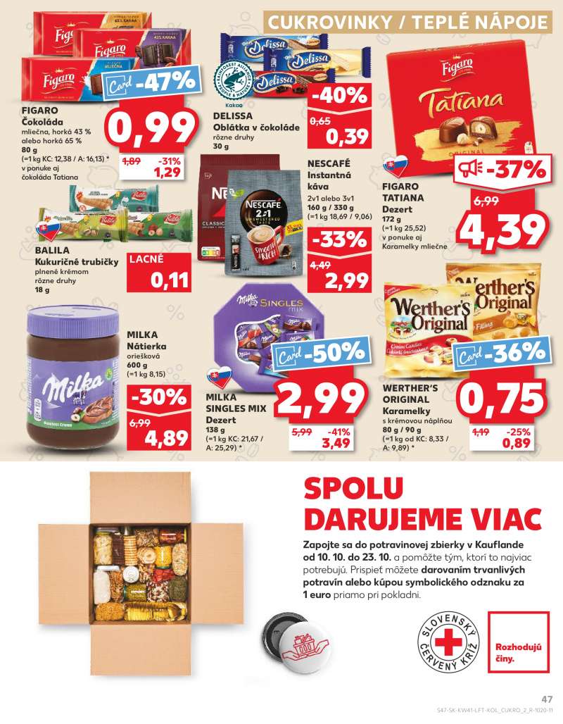 Kaufland Szlovákia Akciós Újság 47 oldal