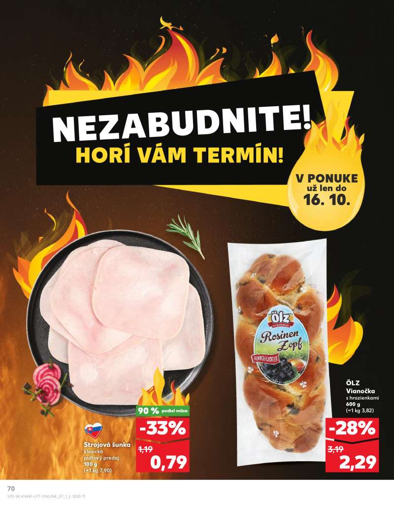 Kaufland Szlovákia Akciós Újság 70 oldal