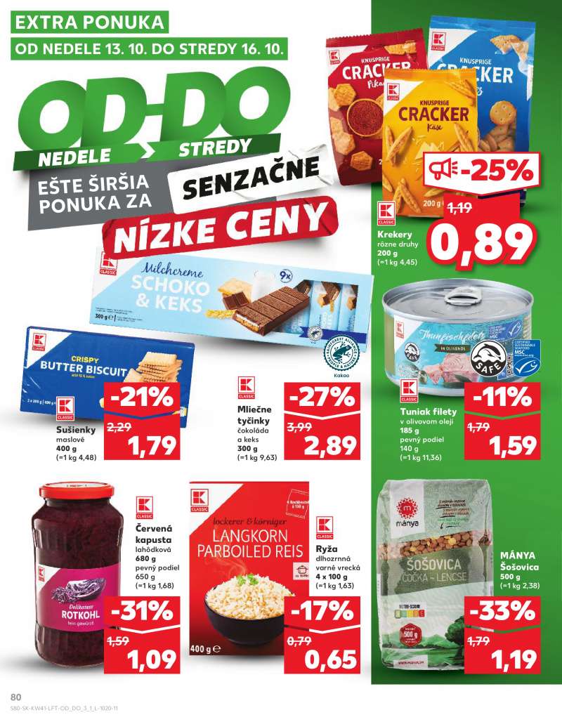 Kaufland Szlovákia Akciós Újság 80 oldal