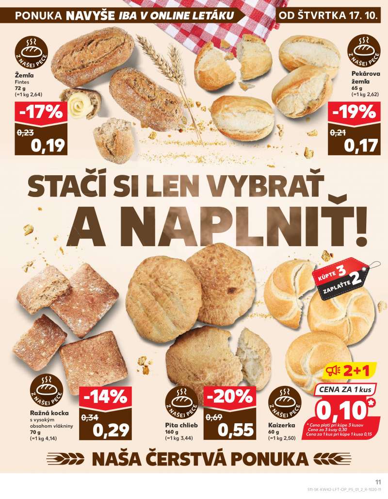 Kaufland Szlovákia Akciós Újság 11 oldal