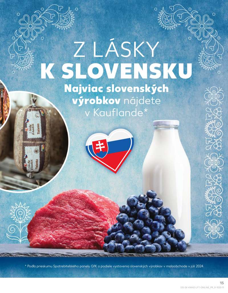 Kaufland Szlovákia Akciós Újság 15 oldal