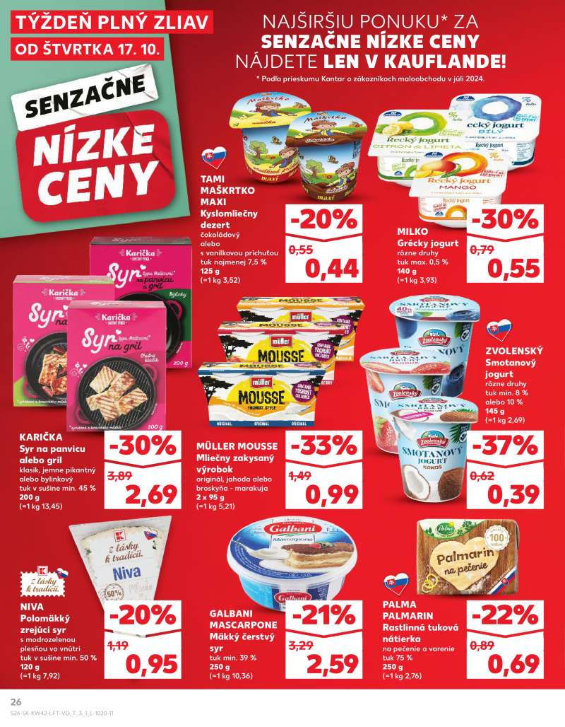 Kaufland Szlovákia Akciós Újság 26 oldal