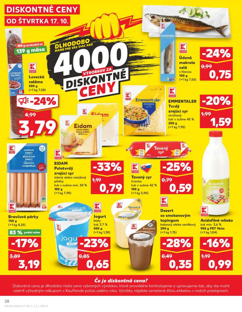 Kaufland Szlovákia Akciós Újság 28 oldal