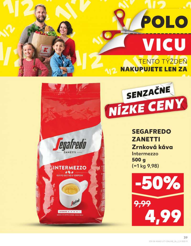 Kaufland Szlovákia Akciós Újság 39 oldal