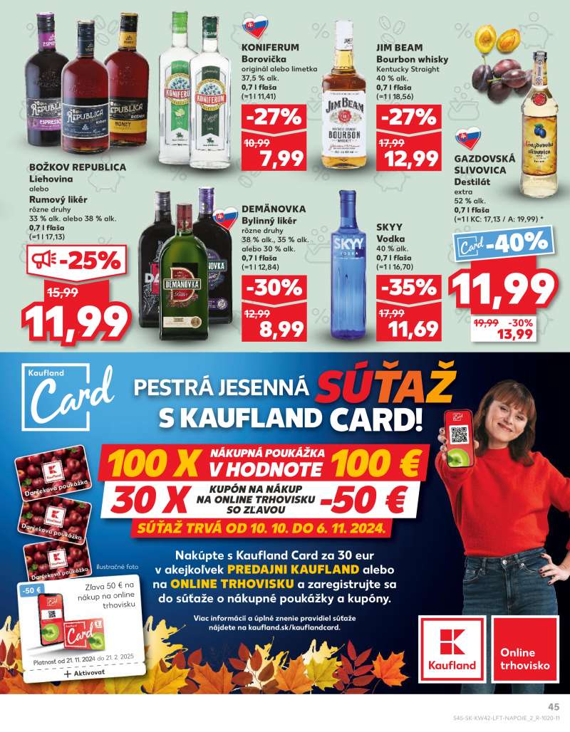 Kaufland Szlovákia Akciós Újság 45 oldal