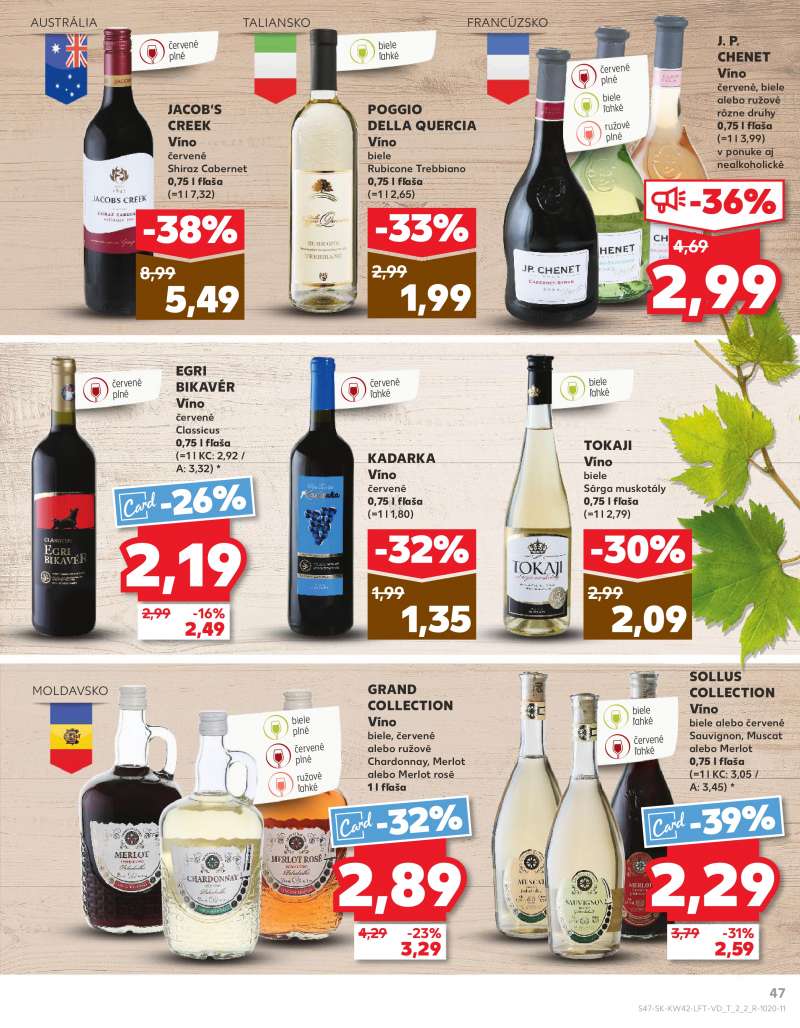 Kaufland Szlovákia Akciós Újság 47 oldal