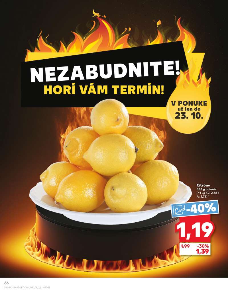 Kaufland Szlovákia Akciós Újság 66 oldal