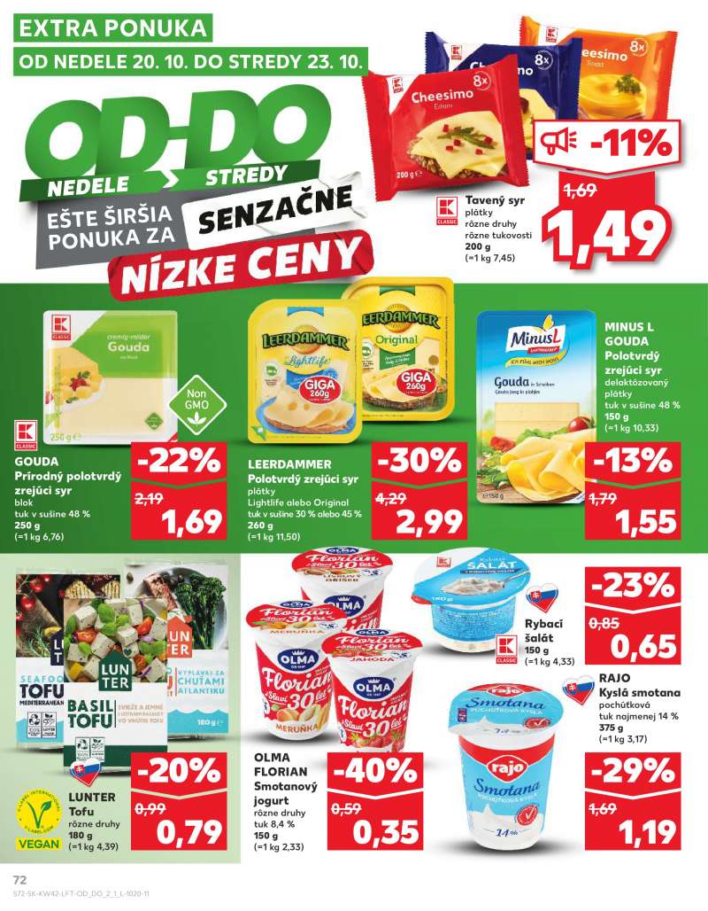 Kaufland Szlovákia Akciós Újság 72 oldal