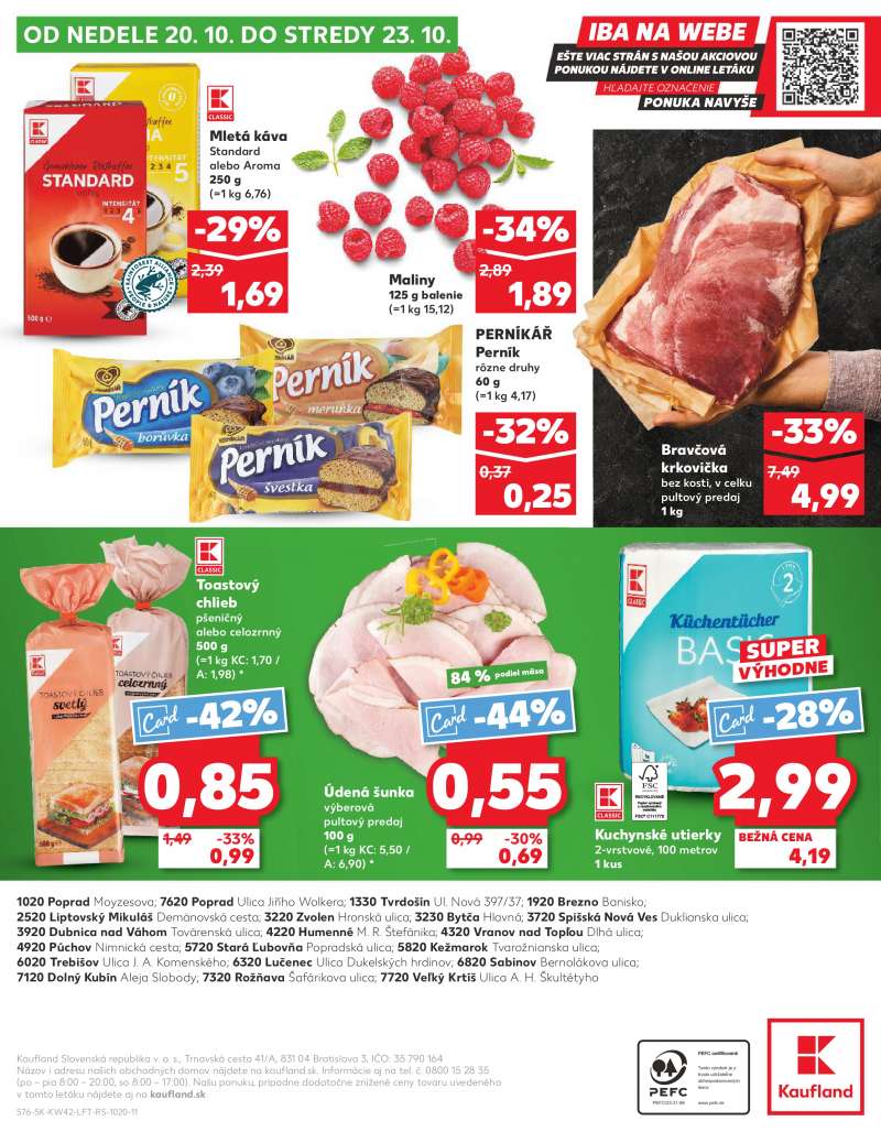 Kaufland Szlovákia Akciós Újság 76 oldal