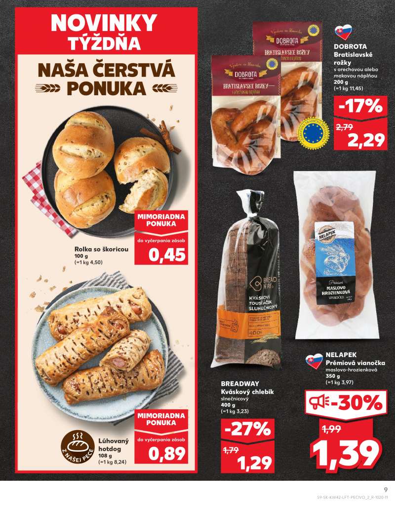 Kaufland Szlovákia Akciós Újság 9 oldal