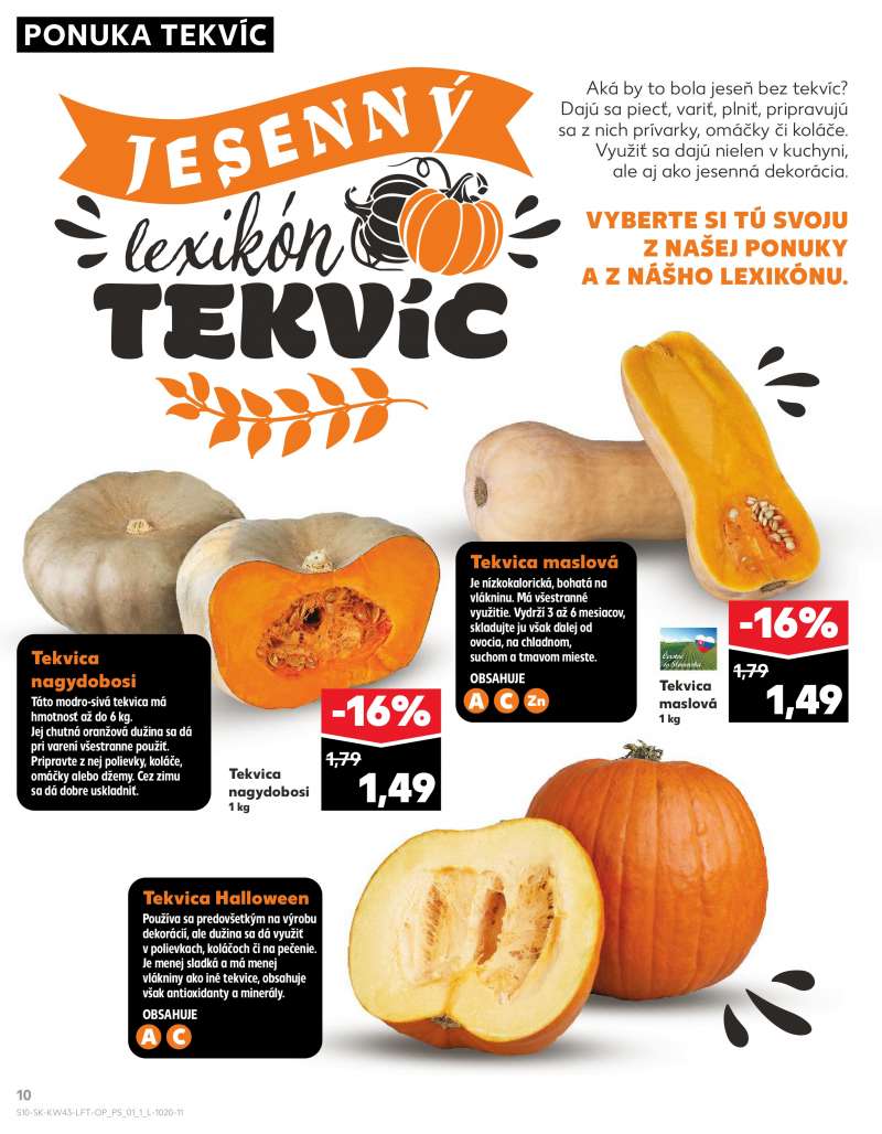 Kaufland Szlovákia Akciós Újság 10 oldal