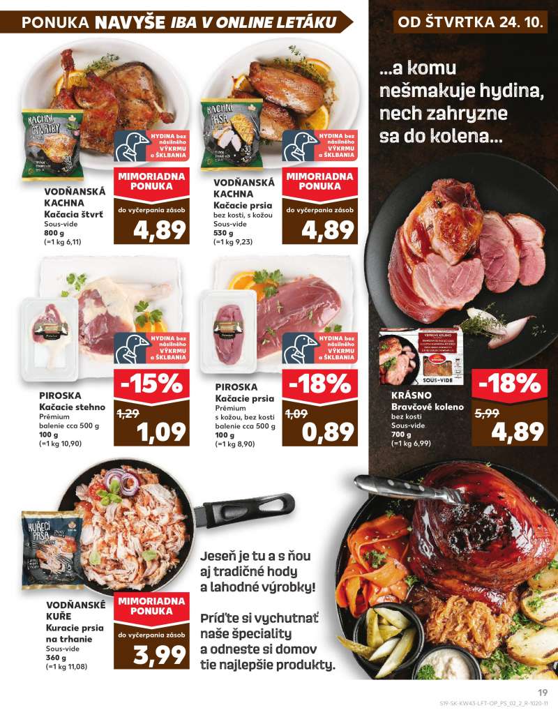 Kaufland Szlovákia Akciós Újság 19 oldal