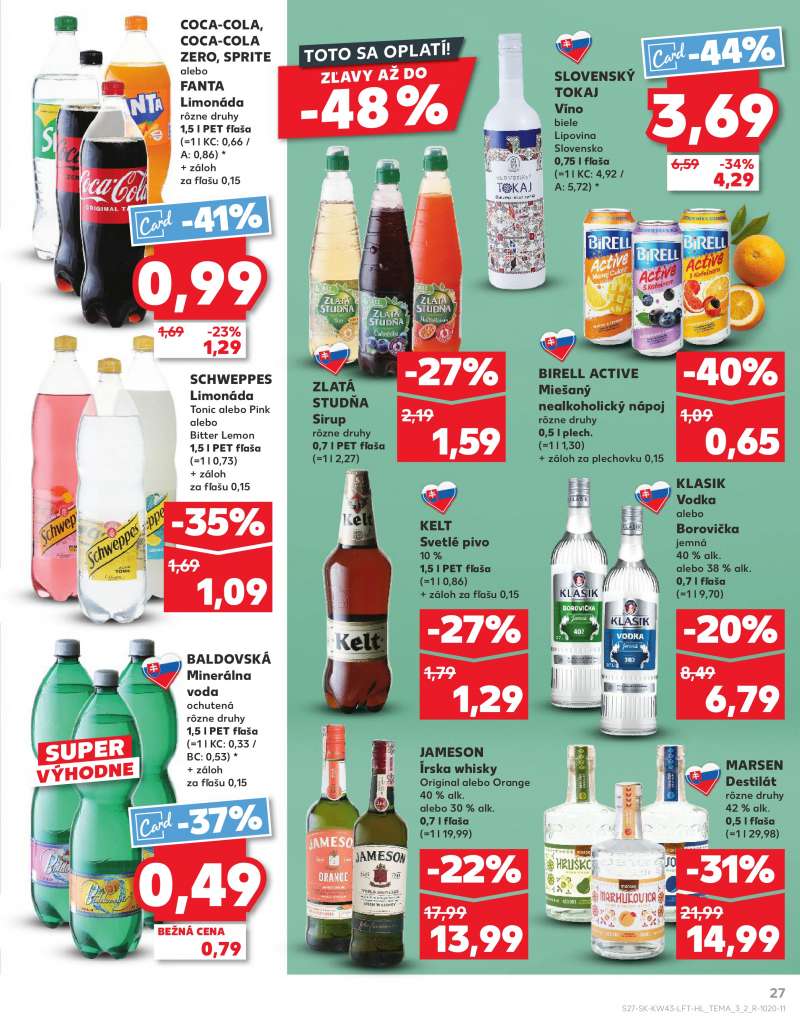 Kaufland Szlovákia Akciós Újság 27 oldal