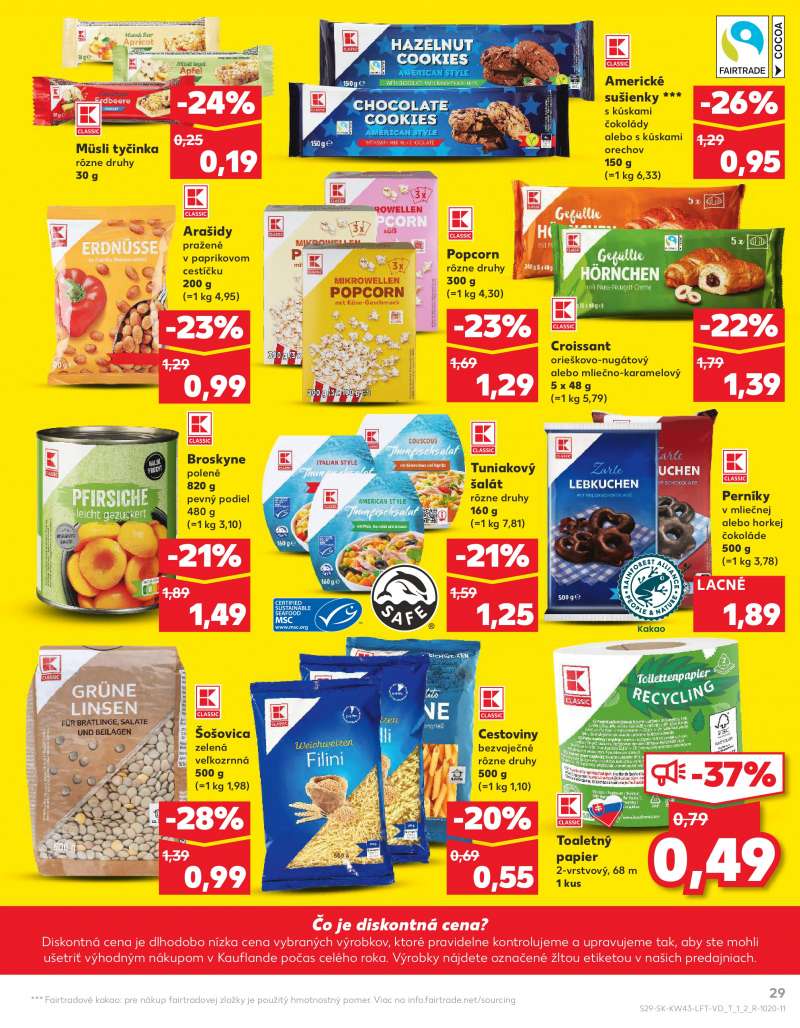 Kaufland Szlovákia Akciós Újság 29 oldal