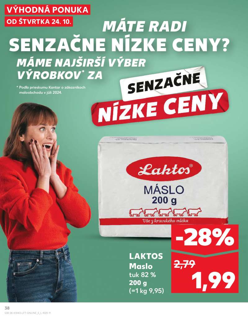 Kaufland Szlovákia Akciós Újság 38 oldal