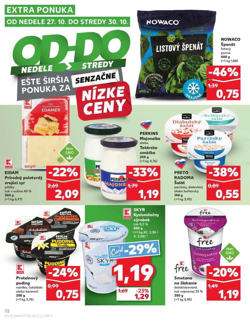 Kaufland Szlovákia Akciós Újság 72 oldal