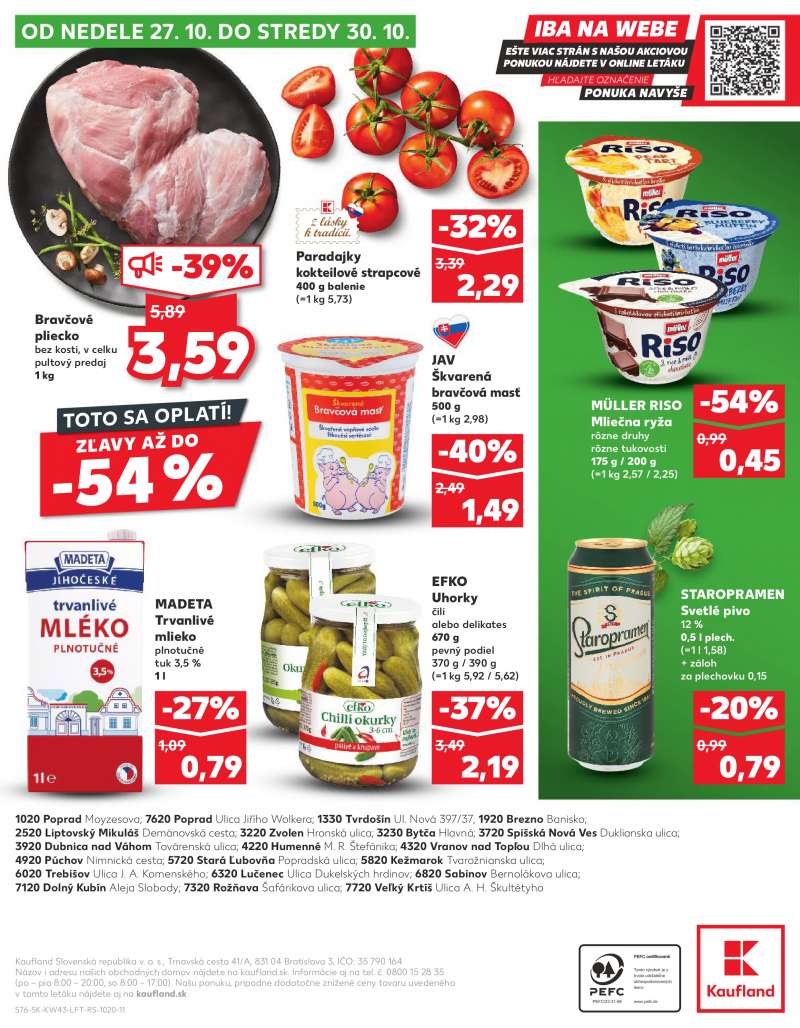 Kaufland Szlovákia Akciós Újság 76 oldal