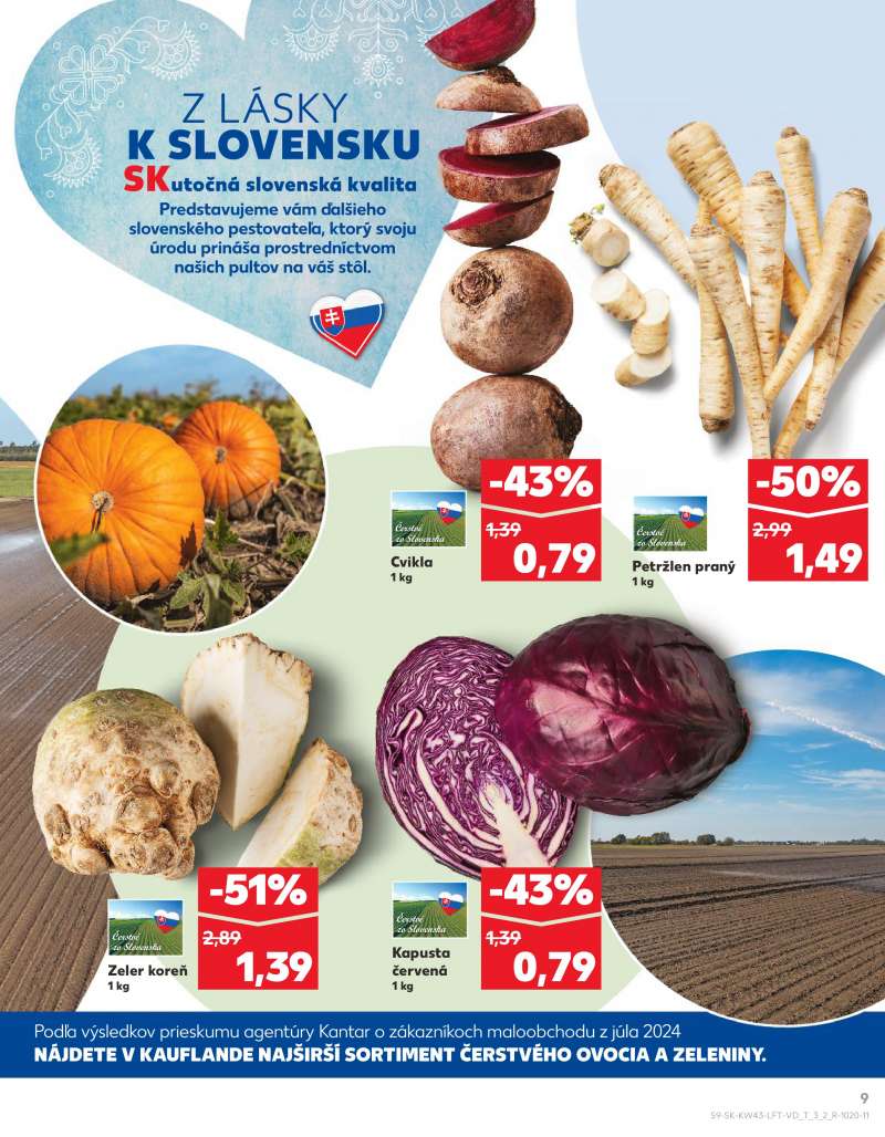 Kaufland Szlovákia Akciós Újság 9 oldal