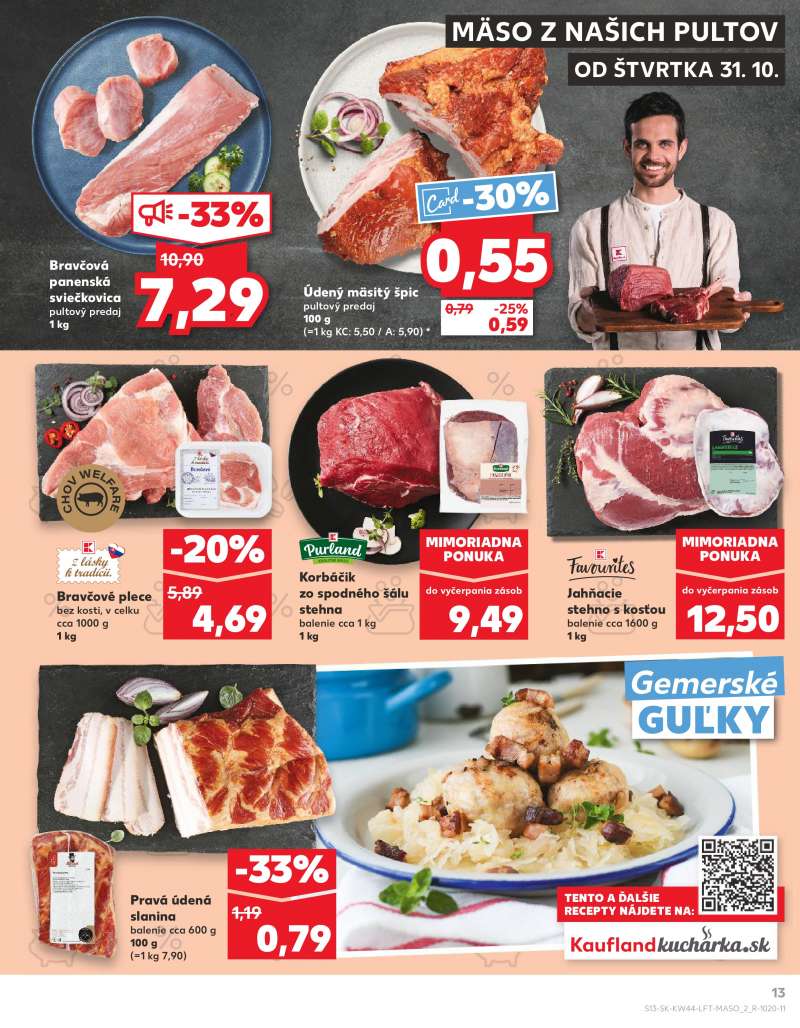 Kaufland Szlovákia Akciós Újság 13 oldal