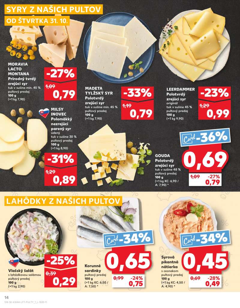 Kaufland Szlovákia Akciós Újság 14 oldal