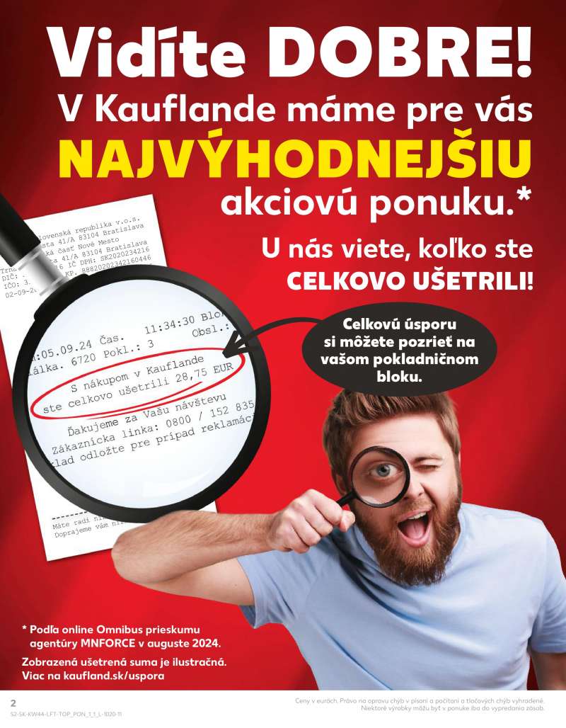 Kaufland Szlovákia Akciós Újság 2 oldal