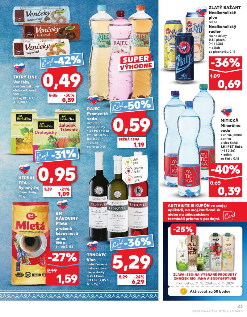 Kaufland Szlovákia Akciós Újság 23 oldal