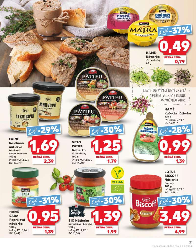 Kaufland Szlovákia Akciós Újság 31 oldal