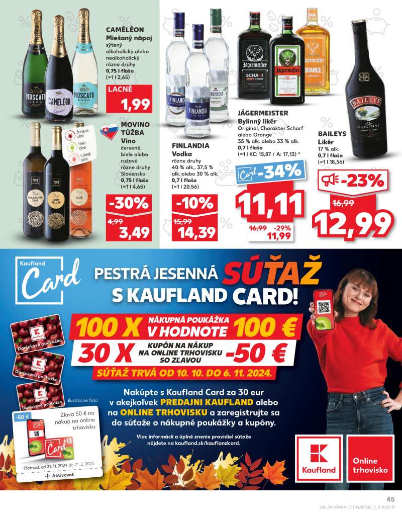 Kaufland Szlovákia Akciós Újság 45 oldal