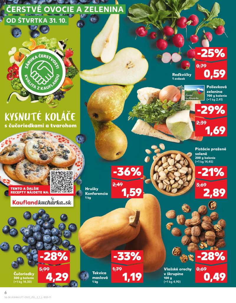 Kaufland Szlovákia Akciós Újság 6 oldal