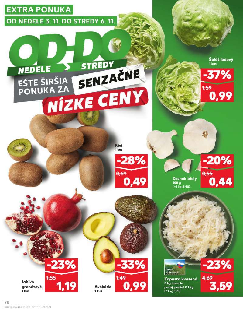 Kaufland Szlovákia Akciós Újság 70 oldal