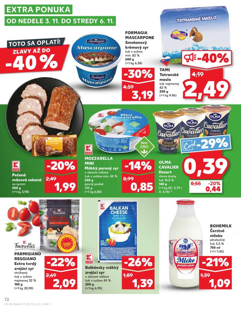 Kaufland Szlovákia Akciós Újság 72 oldal