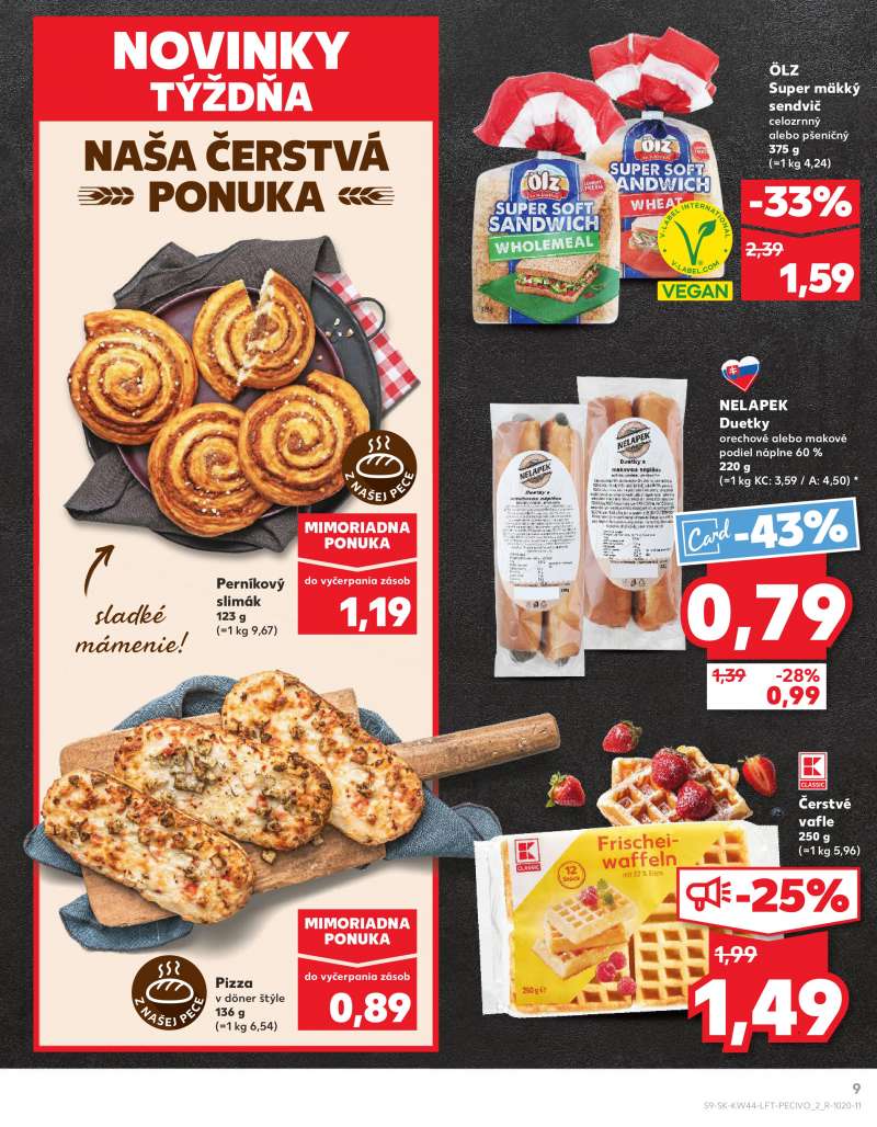 Kaufland Szlovákia Akciós Újság 9 oldal