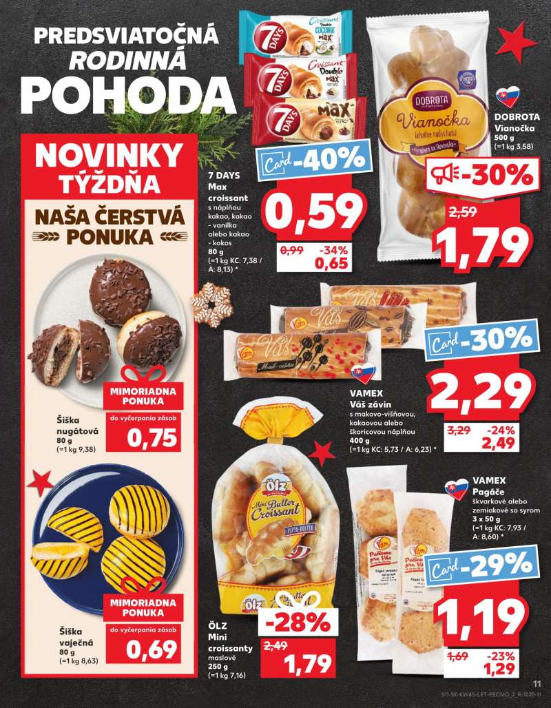 Kaufland Szlovákia Akciós Újság 11 oldal