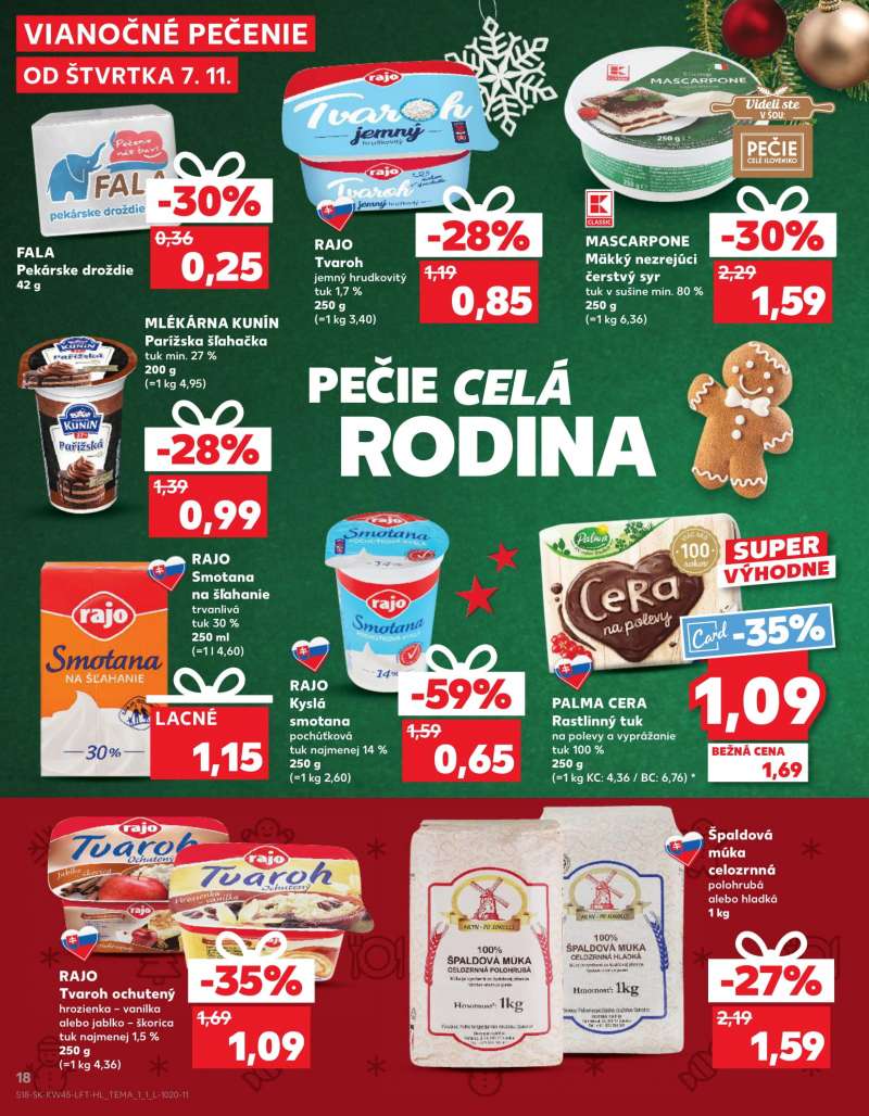 Kaufland Szlovákia Akciós Újság 18 oldal