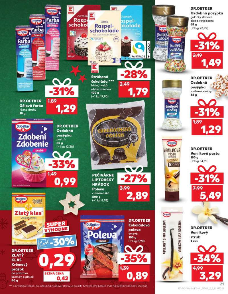 Kaufland Szlovákia Akciós Újság 21 oldal