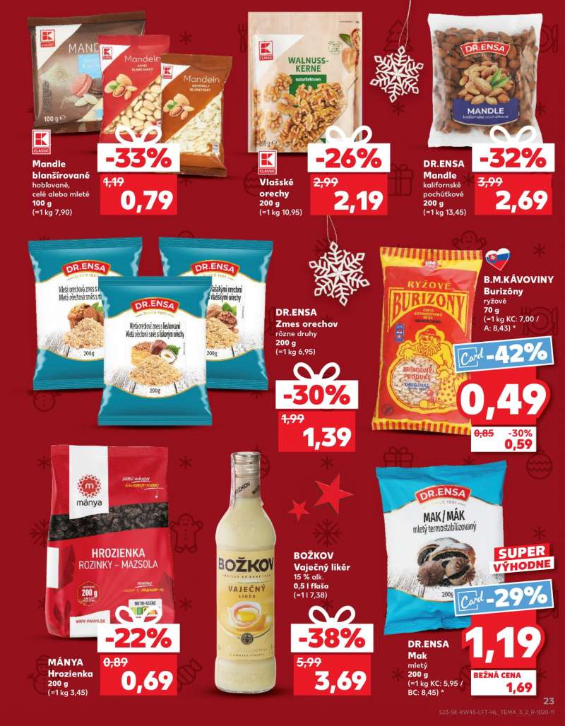 Kaufland Szlovákia Akciós Újság 23 oldal