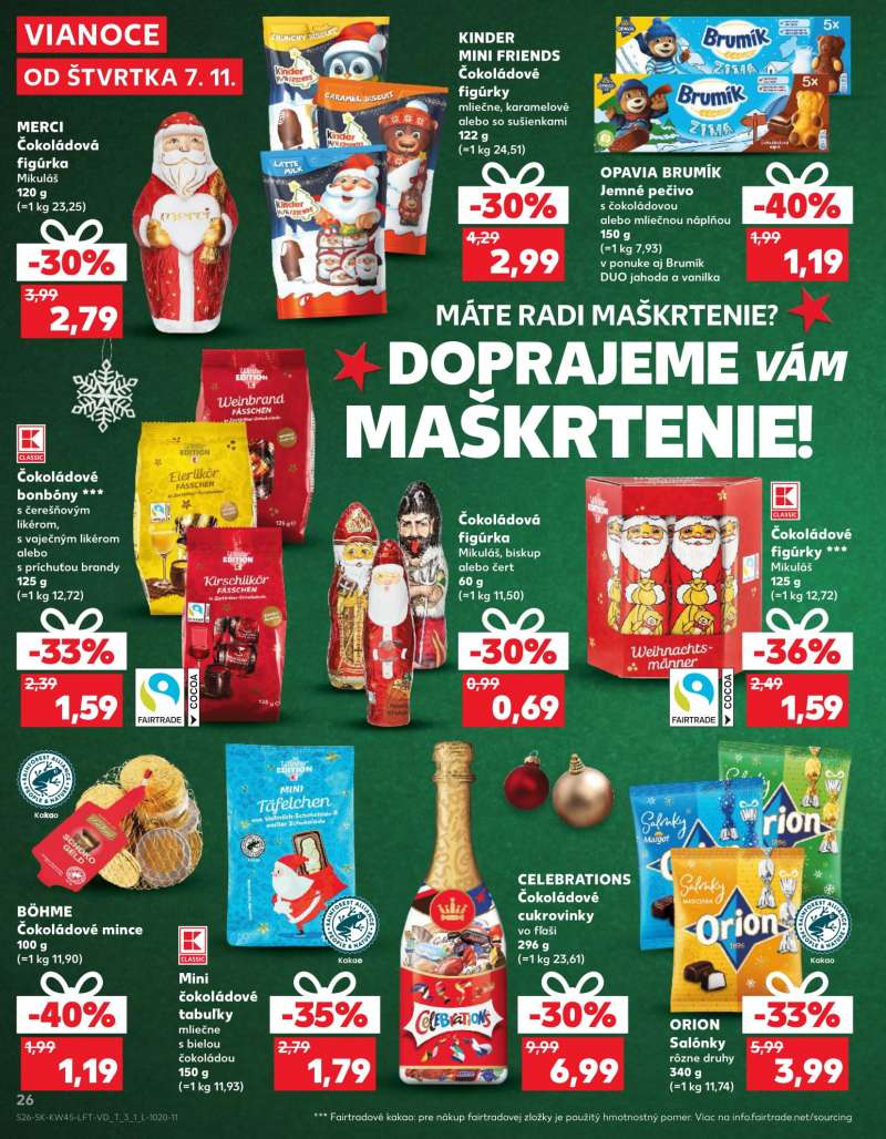 Kaufland Szlovákia Akciós Újság 26 oldal