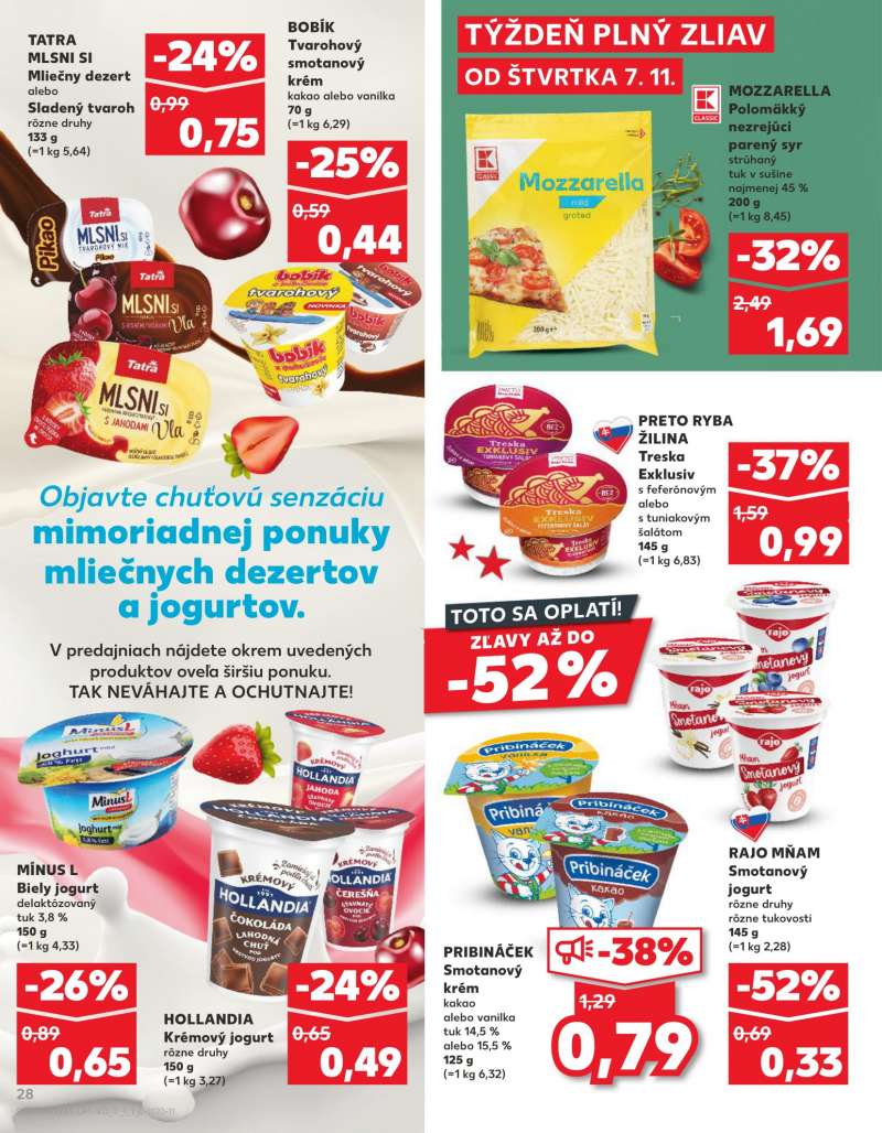 Kaufland Szlovákia Akciós Újság 28 oldal