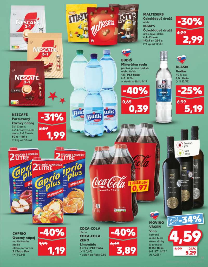 Kaufland Szlovákia Akciós Újság 31 oldal