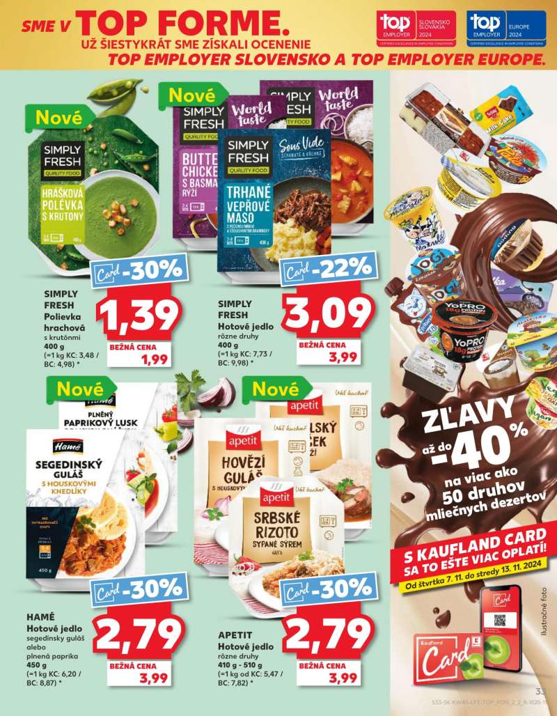 Kaufland Szlovákia Akciós Újság 33 oldal