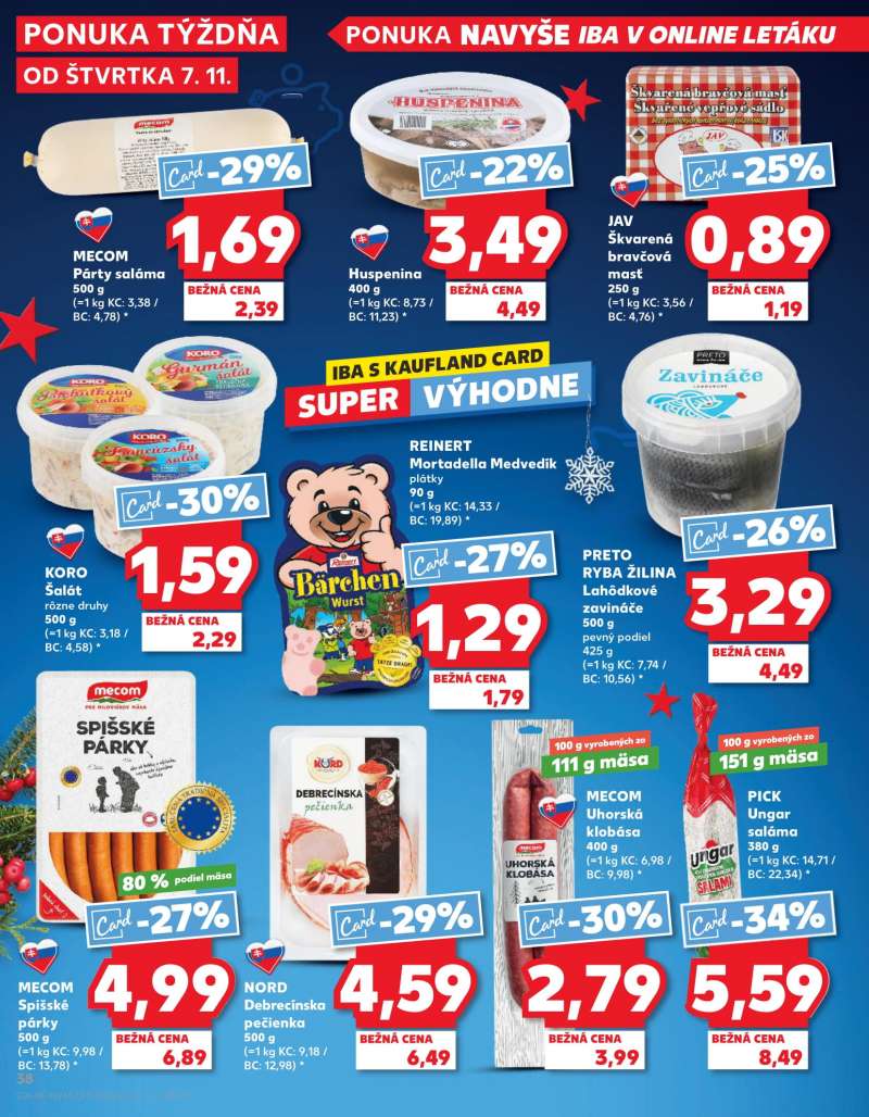 Kaufland Szlovákia Akciós Újság 38 oldal