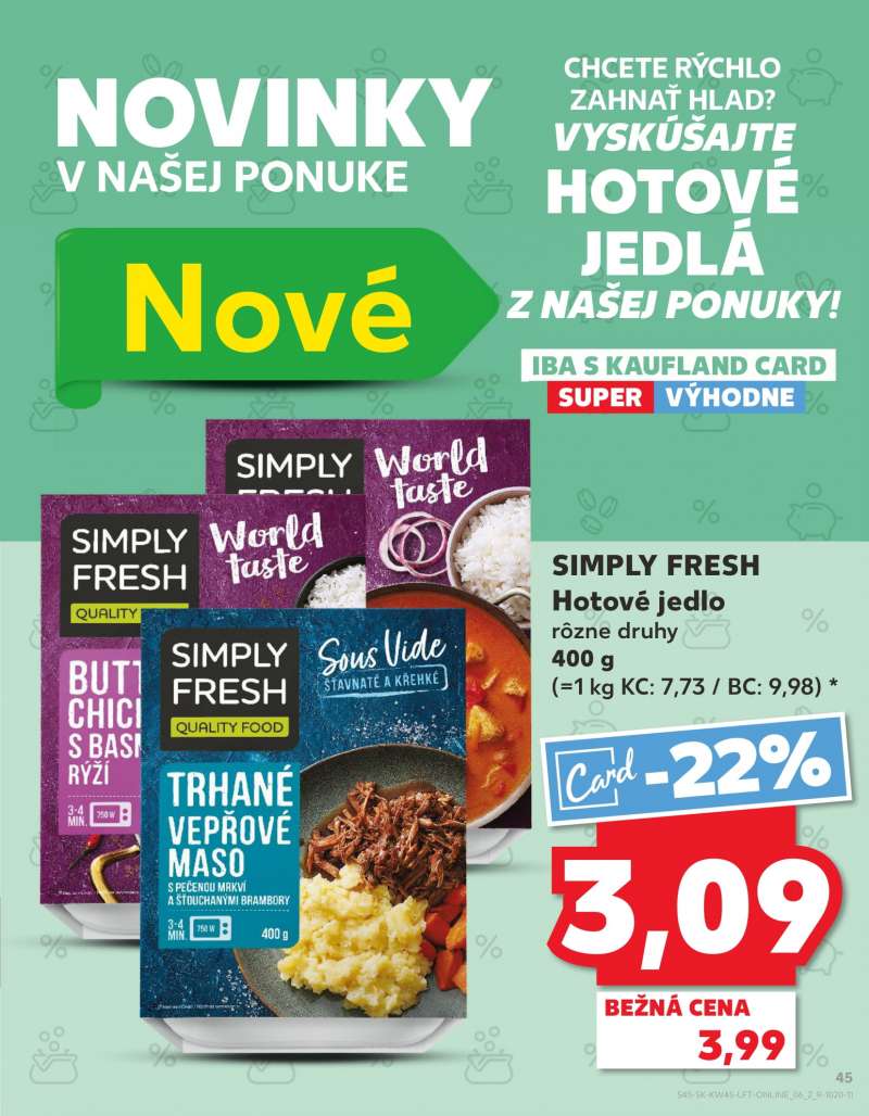 Kaufland Szlovákia Akciós Újság 45 oldal