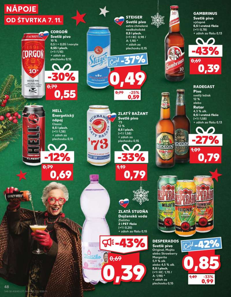 Kaufland Szlovákia Akciós Újság 48 oldal