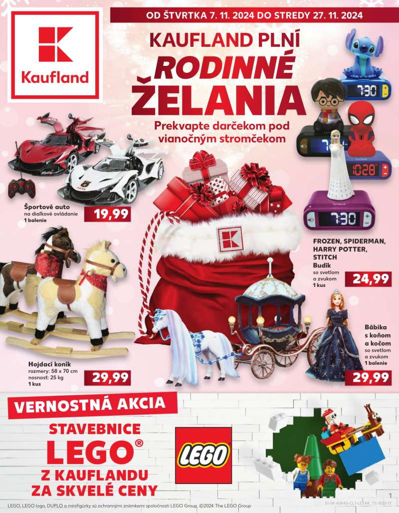 Kaufland Szlovákia Akciós Újság Karácsony 1 oldal