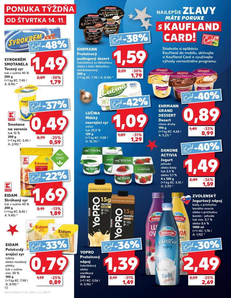 Kaufland Szlovákia Akciós Újság 18 oldal