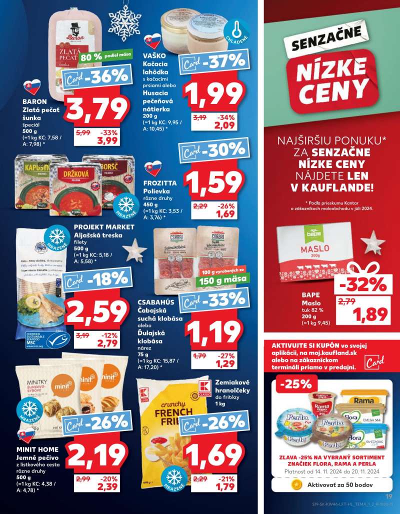 Kaufland Szlovákia Akciós Újság 19 oldal