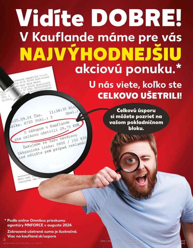 Kaufland Szlovákia Akciós Újság 2 oldal