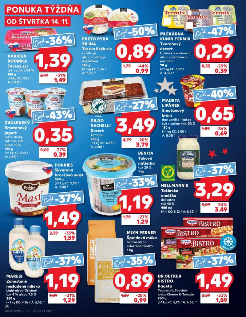 Kaufland Szlovákia Akciós Újság 20 oldal