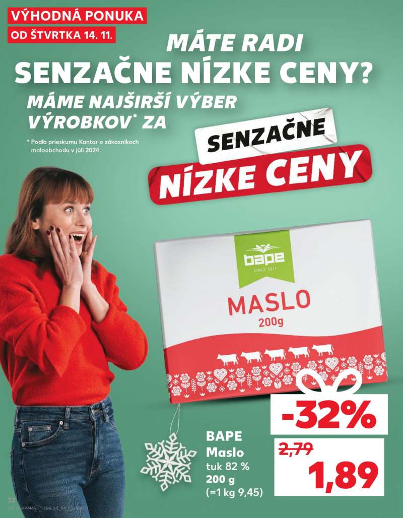 Kaufland Szlovákia Akciós Újság 32 oldal