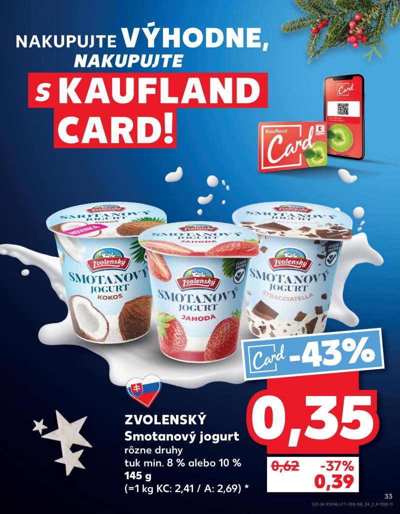 Kaufland Szlovákia Akciós Újság 33 oldal